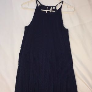 Navy blue dress